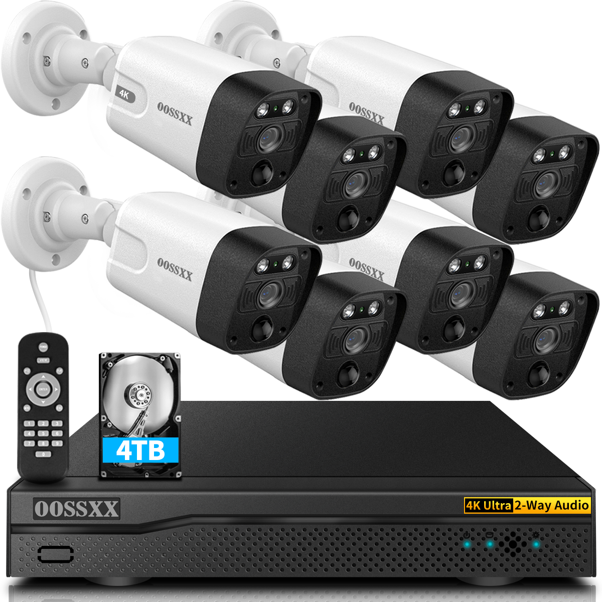 Poe wireless best sale security camera system