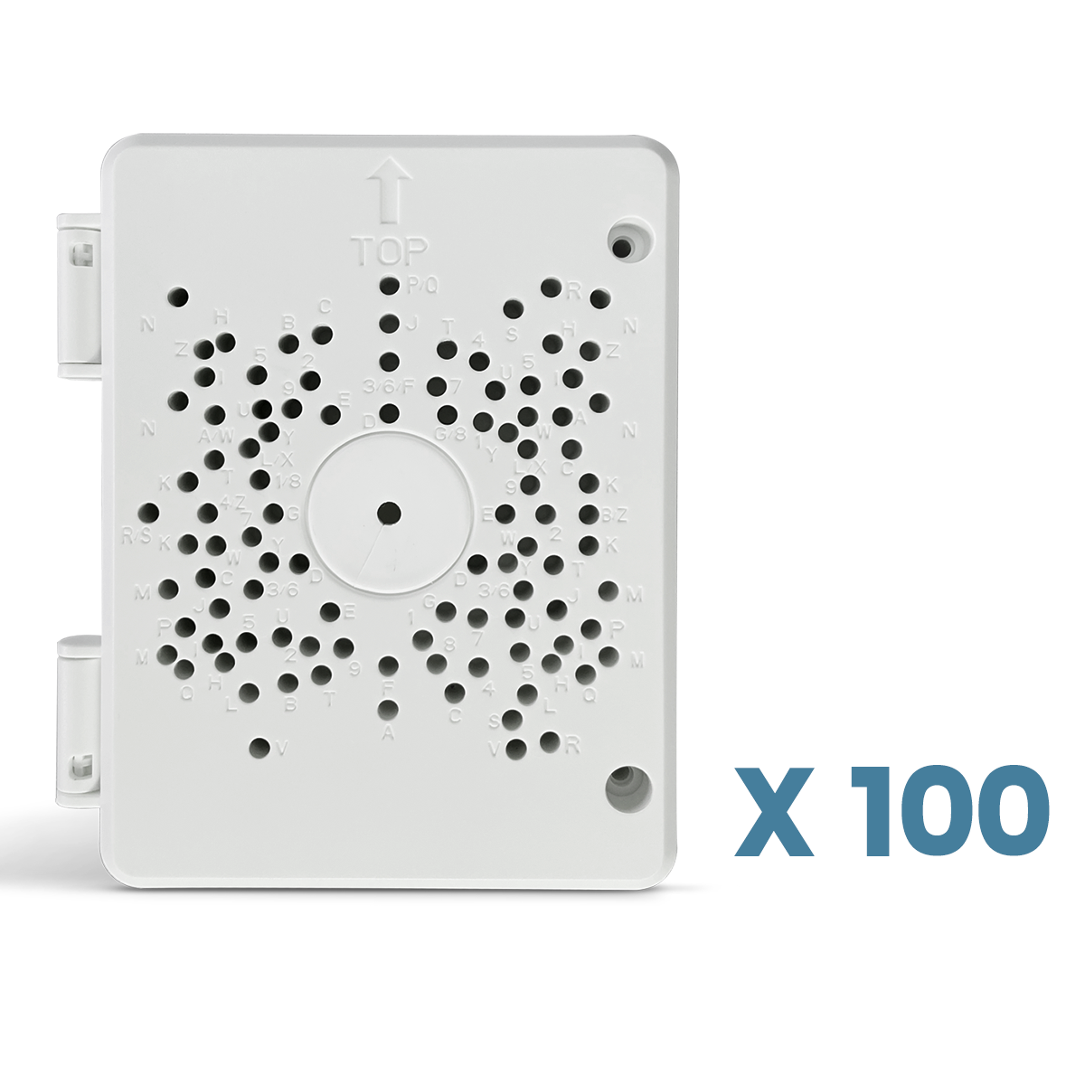 (Universal PTZ Camera Junction Box) Security Camera Bracket Outdoor, Plastic Waterproof Mount Bracket Hide Cable Junction Box, Only Compatible with PTZ Cameras