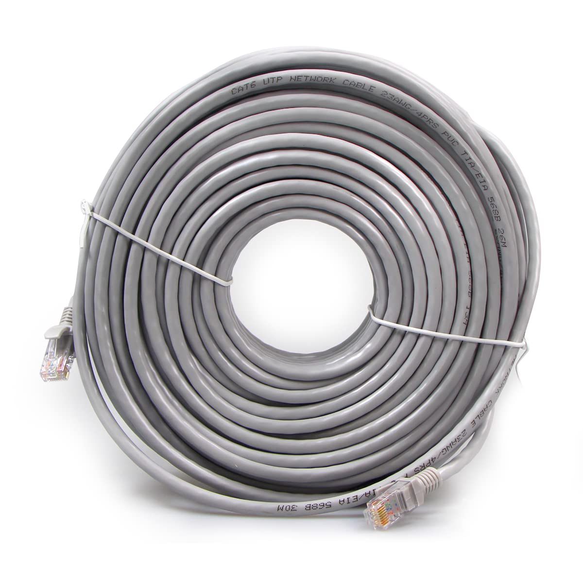 OOSSXX 100 Feet Ethernet Cable POE Cameras Systems Video Security Network Cable Security Surveillance POE Camera System