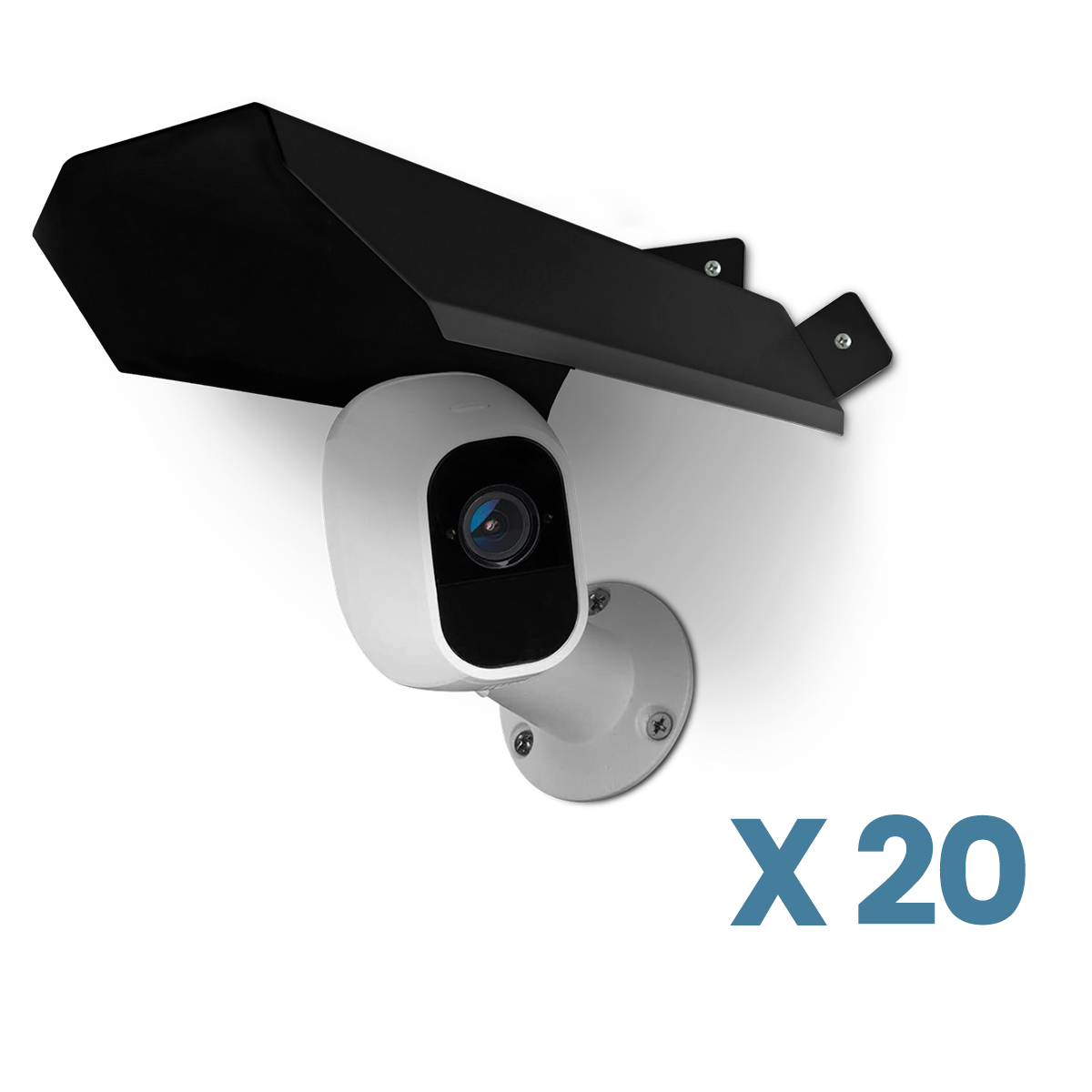 Universal Security Camera Sun Rain Cover Shield, Protective Roof for Dome/Bullet Outdoor Camera