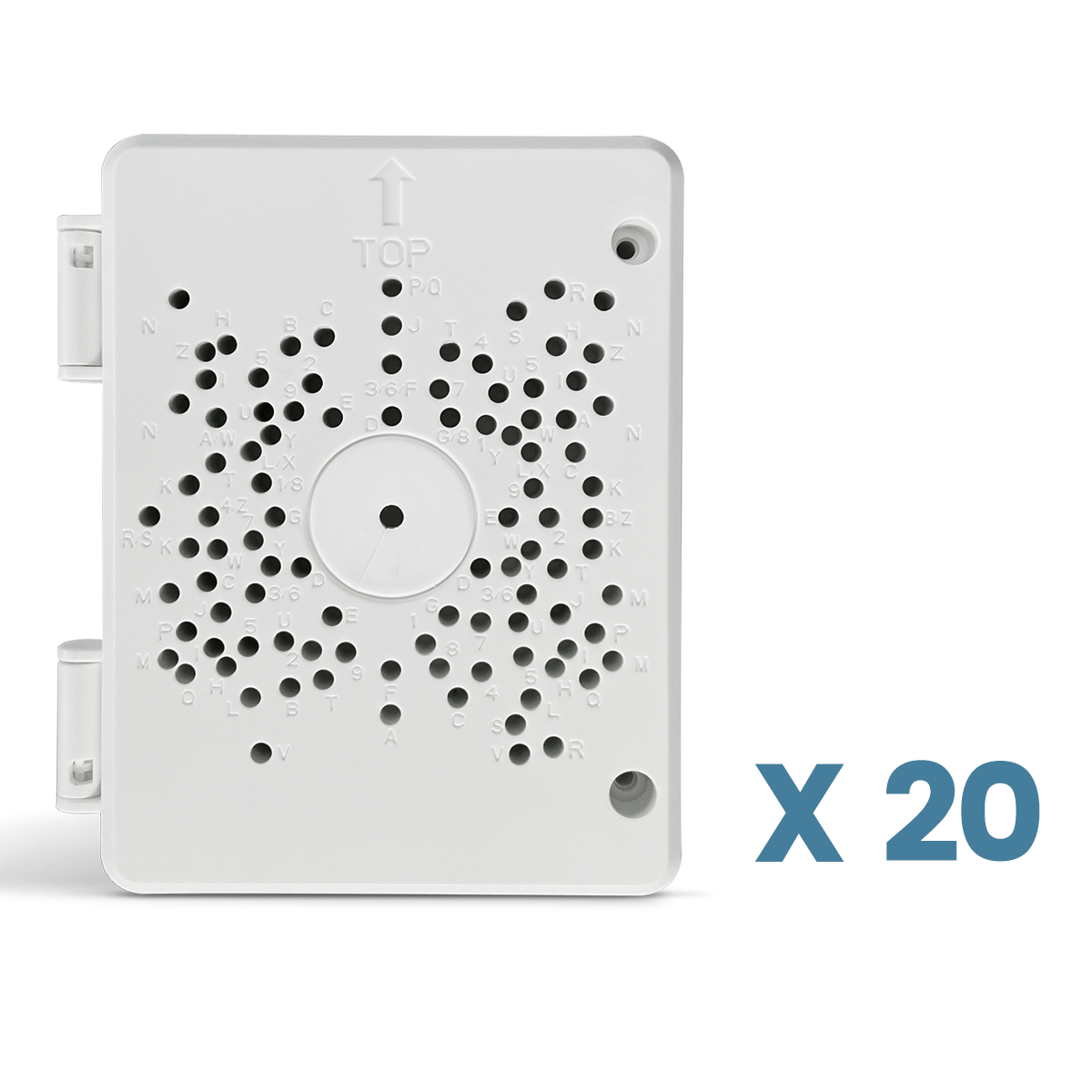 (Universal PTZ Camera Junction Box) Security Camera Bracket Outdoor, Plastic Waterproof Mount Bracket Hide Cable Junction Box, Only Compatible with PTZ Cameras