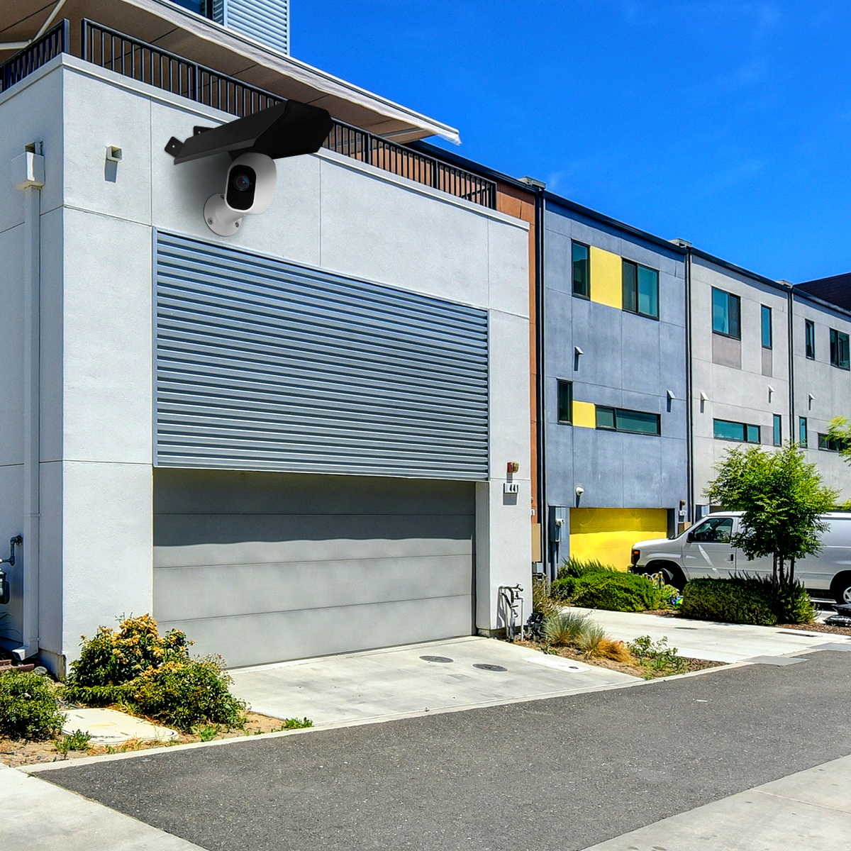 Universal Security Camera Sun Rain Cover Shield, Protective Roof for Dome/Bullet Outdoor Camera