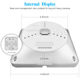 Load image into Gallery viewer, {Universal Junction Box} Security Camera Junction Box Hide Cable, Wall Ceiling Mount Bracket, for Dome Bullet Outdoor Camera, ABS Plastic Electric Enclosure (4 Pack)