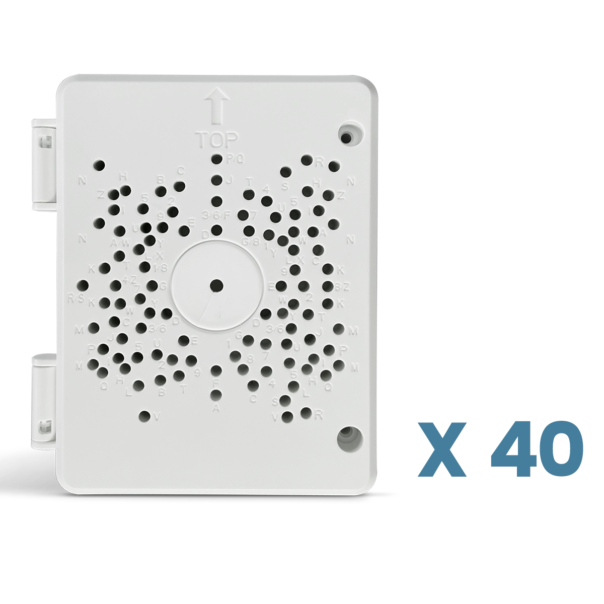 (Universal PTZ Camera Junction Box) Security Camera Bracket Outdoor, Plastic Waterproof Mount Bracket Hide Cable Junction Box, Only Compatible with PTZ Cameras