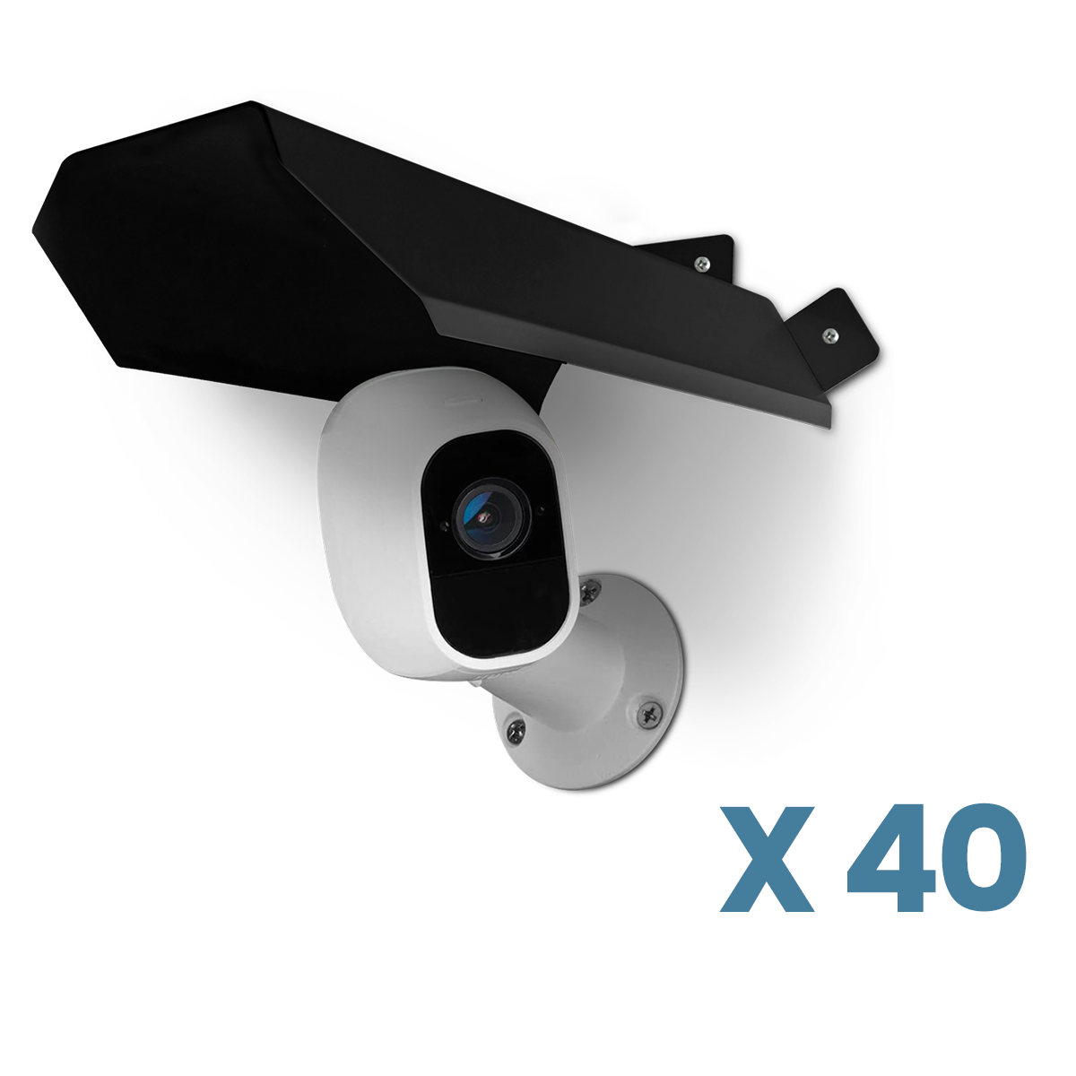 Universal Security Camera Sun Rain Cover Shield, Protective Roof for Dome/Bullet Outdoor Camera