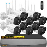 Load image into Gallery viewer, Dual Antennas 3K 5.0MP Wireless Surveillance Camera NVR Kits 10Pcs Outdoor WiFi Security Cameras