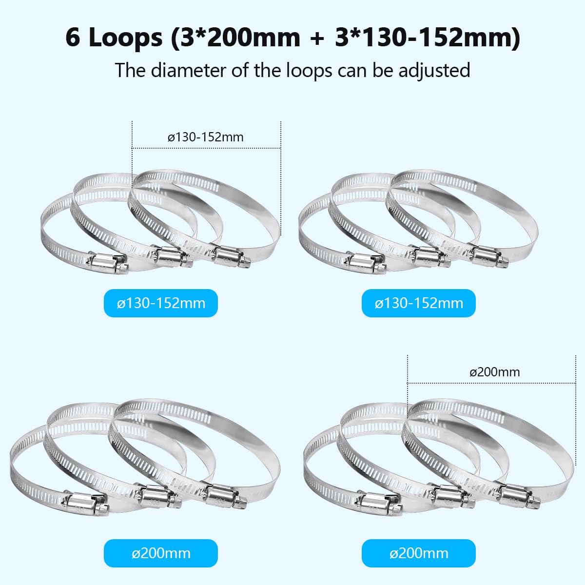 OOSSXX Universal Security Camera Mount Wall Mounting Brackets,Vertical Pole Mount for CCTV Camera,Pole Clamp Bracket,Outdoor Camera Mount Solar Panel Clamps Video Surveillance Equipment