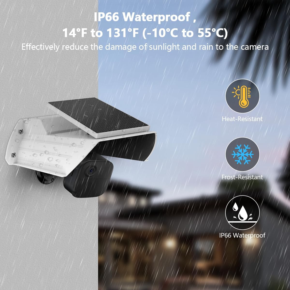 Solar Battery Panel Charging Cover Mount Compatible for Security Camera, Compatible with Blink Outdoor 4 (4th Gen)/Blink Outdoor XT3/XT2/XT Camera