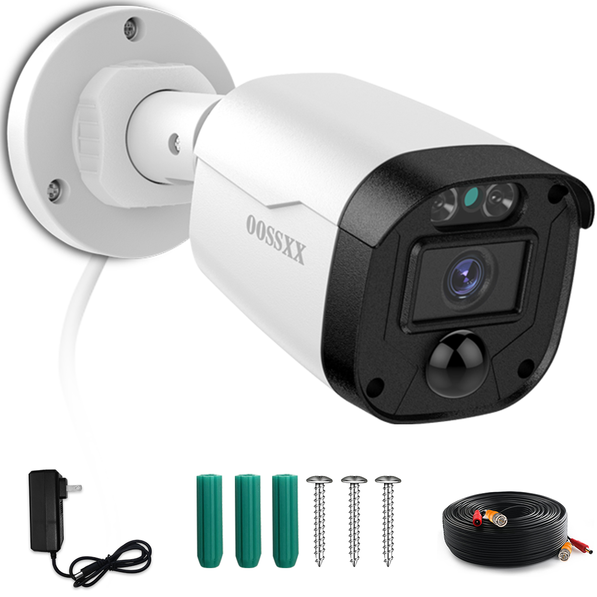 5.0Megapixel 1944P Security Bullet Cameras Outdoor Indoor Weatherproof for 720P/1080N/1080P/5MP/4K HD TVI AHD CVI Analog Video Surveillance CCTV DVR Systems