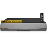 Load image into Gallery viewer, 16-Channel 4K / 8.0 Megapixel POE NVR Network Video Recorder, Supports up to 16 x 8MP/4K IP Cameras, Max 8 TB Hard Drive
