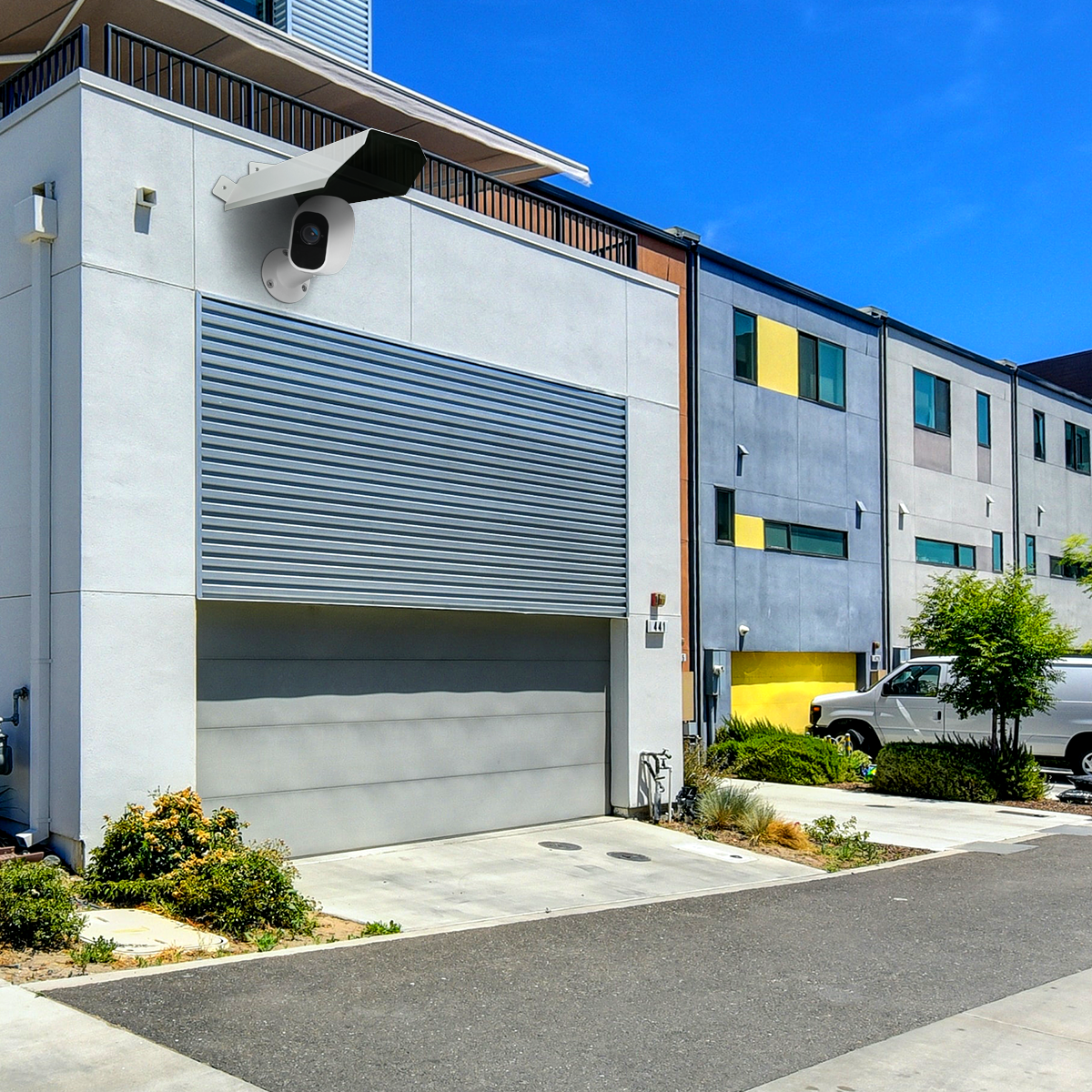 Universal-Sicherheitskamera-Sonnenschutz, Regenschutz, Schutzdach für Dome-/Bullet-Außenkamera