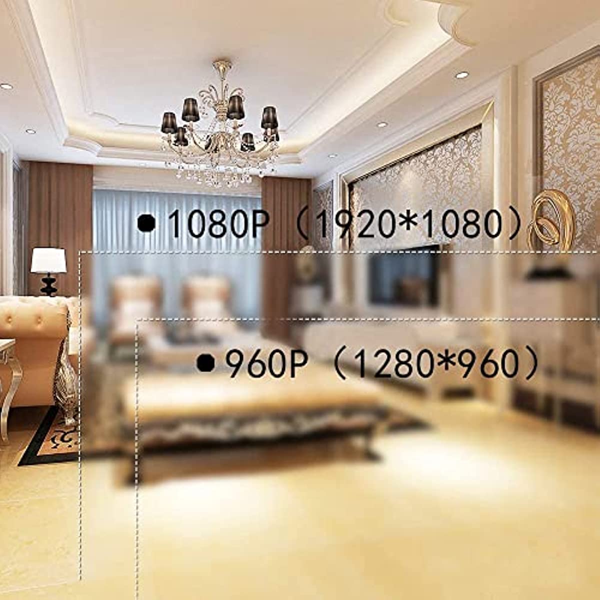 OOSSXX Just for Old Wireless System Extend Camera Outdoor Security 1080P IP67 Waterproof WiFi Camera, Wireless Surveillance