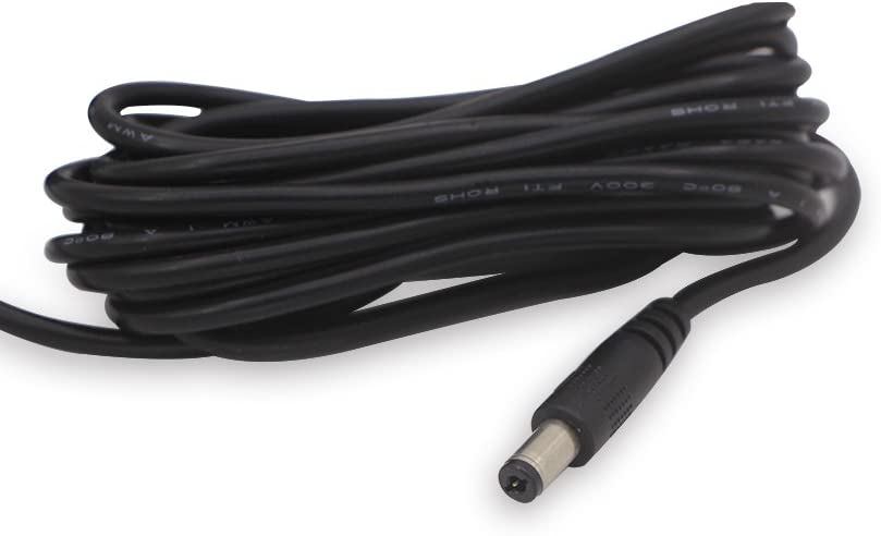 (AC zu DC 10ft Kabel)110-240V AC zu 12V DC 1A Netzteil für Überwachungskamera