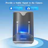 Load image into Gallery viewer, OOSSXX (100% Wire-Free Wireless Solar Cameras) 2-Way Audio 2-Antennas Enhance Battery Outdoor Wireless Security Camera System WiFi Battery Video Surveillance System