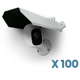 Load image into Gallery viewer, Universal Security Camera Sun Rain Cover Shield, Protective Roof for Dome/Bullet Outdoor Camera