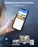 Cargar imagen en el visor de la galería, 4K Wired CCTV Security Camera System, 8CH HD DVR Kit, 8X Dome IP66 Indoor Outdoor Cameras with Waterproof Connectors, 65ft IR Night Vision, Free App, No Subscription Fee, Remote Access