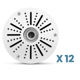 Load image into Gallery viewer, Outdoor Security Camera Junction Box Universal Junction Box for Bullet Dome Turret Cameras &amp; Solar Panel, CCTV Base Box Hide Cable, Wall Ceiling Mount Bracket, Metal Electric Enclosure
