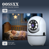 Cargar imagen en el visor de la galería, Dual Band Wifi Baby Monitor, 3MP Wireless Security Camera, Indoor Pet Cameras with Phone APP