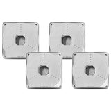 Laden Sie das Bild in den Galerie-Viewer, {Universal Junction Box for Camera} Security Camera Junction Box Hide Cable, Wall Ceiling Mount Bracket for CCTV Cam, Base Boxes for Dome Bullet Outdoor Camera, ABS Plastic Electric Enclosure (4 Pack)