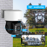 Load image into Gallery viewer, (360° PTZ Digital Zoom) Wired Security Camera System Outdoor Home Video Surveillance Cameras CCTV Camera Security System Outside Surveillance Video Equipment Indoor