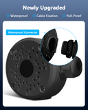 Cargar imagen en el visor de la galería, Nueva caja de conexiones para cámara de seguridad, soporte universal para cámara IP, soporte para cámara de seguridad exterior, soporte de aluminio metálico impermeable para cámara de seguridad, soporte para cámara Blink (nueva actualización)