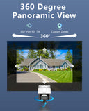 Load image into Gallery viewer, (4K PT Wide-Angle) Outdoor Wired Security Camera System Video Surveillance Cameras for Home Security Systems Camera DVR