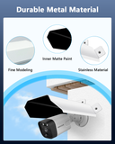 Load image into Gallery viewer, Universal Security Camera Sun Rain Cover Shield, Protective Roof for Dome/Bullet Outdoor Camera