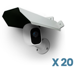 Load image into Gallery viewer, Universal Security Camera Sun Rain Cover Shield, Protective Roof for Dome/Bullet Outdoor Camera