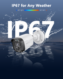 Cargar imagen en el visor de la galería, Sistema de cámaras de seguridad con cable Full HD de 5 MP para exteriores, videovigilancia doméstica, CCTV, para interiores (¡Disfruta de $10 de descuento al instante!)