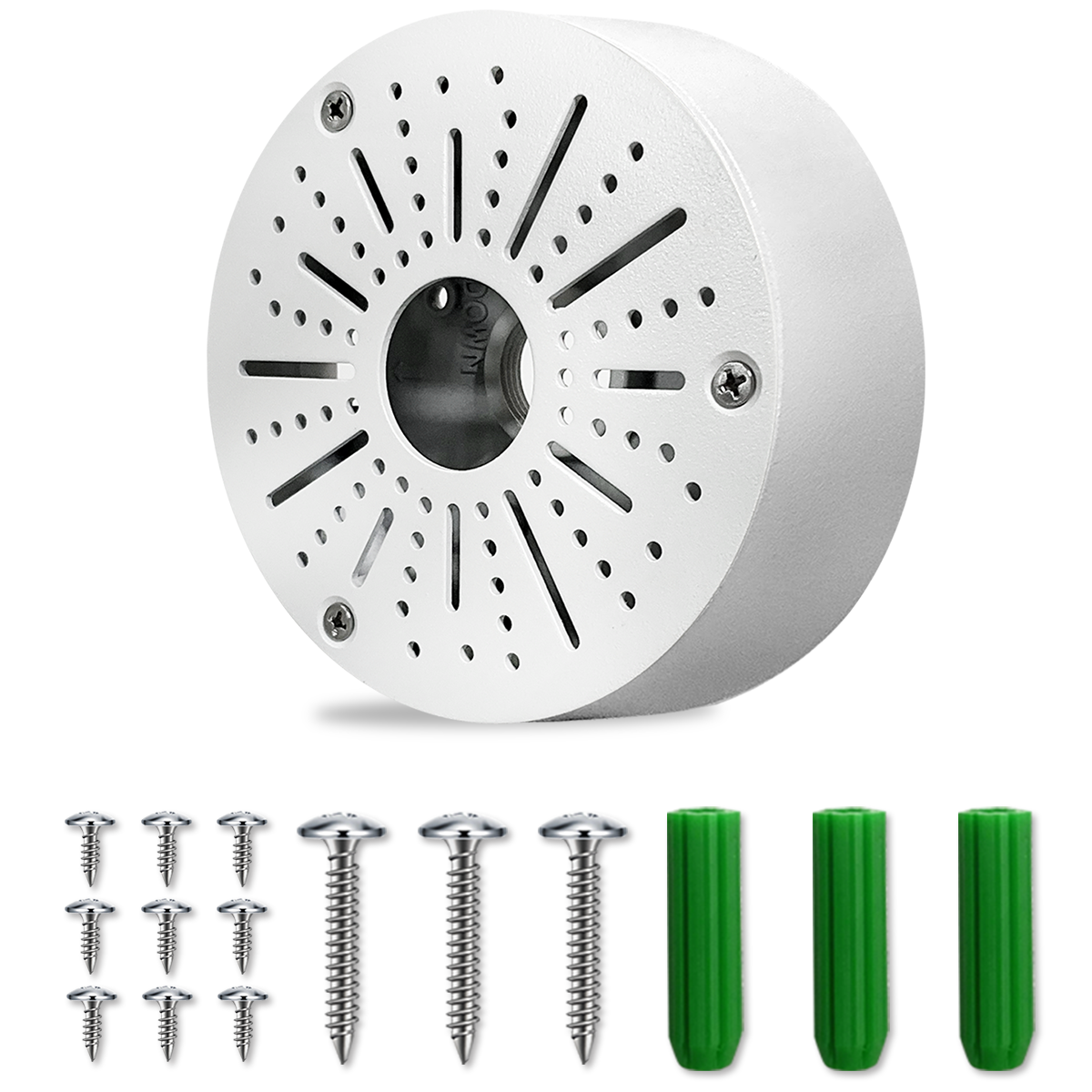 Universal Junction Box for Bullet Dome Turret Cameras & Solar Panel, C ...