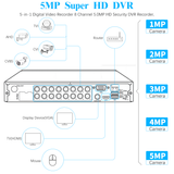 Load image into Gallery viewer, 16-Channel 5.0MP HD Security DVR + NVR/DVR Lock Box