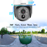 Laden Sie das Bild in den Galerie-Viewer, (4K/8.0 Megapixel &amp; PTZ Digital Zoom) 2-Way Audio PoE Outdoor Home Security Camera System Wired Outdoor Video Surveillance IP Cameras System