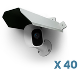 Load image into Gallery viewer, Universal Security Camera Sun Rain Cover Shield, Protective Roof for Dome/Bullet Outdoor Camera
