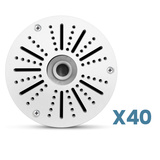 Load image into Gallery viewer, Outdoor Security Camera Junction Box Universal Junction Box for Bullet Dome Turret Cameras &amp; Solar Panel, CCTV Base Box Hide Cable, Wall Ceiling Mount Bracket, Metal Electric Enclosure