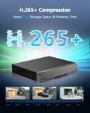 Load image into Gallery viewer, 8.0/4K Megapixel 16-Channel POE NVR Network Video Recorder, Supports up to 16 x 8MP/4K IP Cameras, Max to 8TB Hard Drive