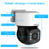 Load image into Gallery viewer, (360° PTZ Digital Zoom) Wired Security Camera System Outdoor Home Video Surveillance Cameras CCTV Camera Security System Outside Surveillance Video Equipment Indoor