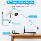 Load image into Gallery viewer, (5.0MP &amp; PIR Detection) 2-Way Audio Dual Antennas Outdoor Security Camera System Wireless WiFi Home Security System Indoor Video Surveillance