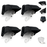 Load image into Gallery viewer, Universal Security Camera Sun Rain Cover Shield Cover Shield for Surveillance Cameras Protective Roof for Dome/Bullet Outdoor Camera (Black)