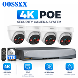 Load image into Gallery viewer, OOSSXX 4K PoE Security Camera System