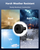 Cargar imagen en el visor de la galería, Nueva caja de conexiones para cámara de seguridad, soporte universal para cámara IP, soporte para cámara de seguridad exterior, soporte de aluminio metálico impermeable para cámara de seguridad, soporte para cámara Blink (nueva actualización)