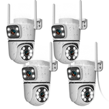 Cargar imagen en el visor de la galería, OOSSXX 5MP Outdoor Wireless Security Camera, PTZ WiFi Video Surveillance Cameras for Home Security