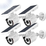 Load image into Gallery viewer, OOSSXX Wire Free Solar Motion Light Outdoor Motion Sensor Solar Powered Wireless Brightest Floodlights Spot Lighting Waterproof Spotlight Home Security LED Lights Activated Detector (4 Packs)