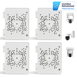 Cargar imagen en el visor de la galería, (Caja de conexiones universal para cámara PTZ) Soporte para cámara de seguridad exterior, soporte de montaje impermeable de plástico, caja de conexiones para cables ocultos, compatible solo con cámaras PTZ