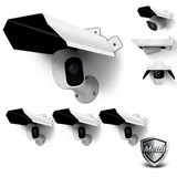 Load image into Gallery viewer, Universal Security Camera Sun Rain Cover Shield, Protective Roof for Dome/Bullet Outdoor Camera