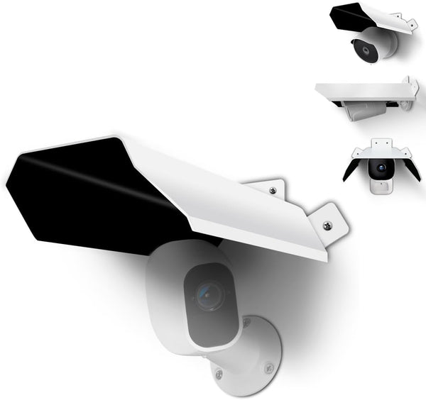Universal Security Camera Sun Rain Cover Shield, Protective Roof for Dome/Bullet Outdoor Camera