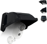 Load image into Gallery viewer, Universal Security Camera Sun Rain Cover Shield Cover Shield for Surveillance Cameras Protective Roof for Dome/Bullet Outdoor Camera (Black)