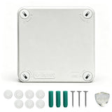 Load image into Gallery viewer, Universal Electrical Junction Box, IP65 Waterproof Dust Proof Project Boxes, ABS Plastic Electric Enclosure, Hide Cable for Outdoor Wall Mount