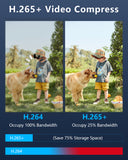 Load image into Gallery viewer, (4K PT Wide-Angle) Outdoor Wired Security Camera System Video Surveillance Cameras for Home Security Systems Camera DVR