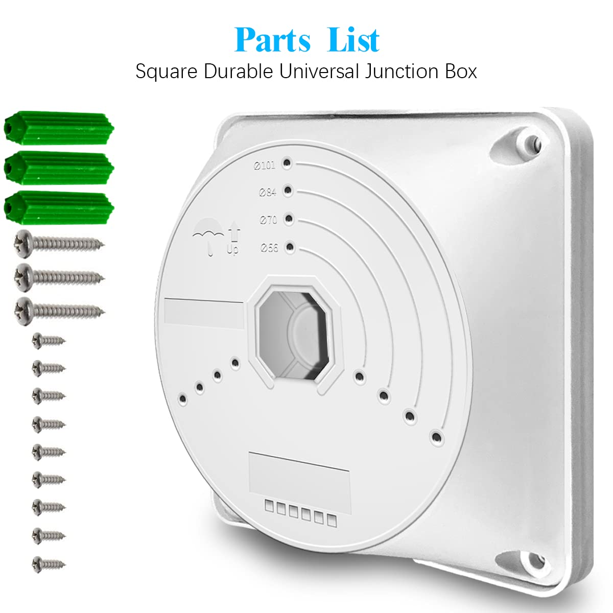 {Universal Junction Box for Camera} Security Camera Junction Box Hide ...