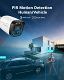 Cargar imagen en el visor de la galería, Sistema de cámaras de seguridad con cable Full HD de 5 MP para exteriores, videovigilancia doméstica, CCTV, para interiores (¡Disfruta de $10 de descuento al instante!)